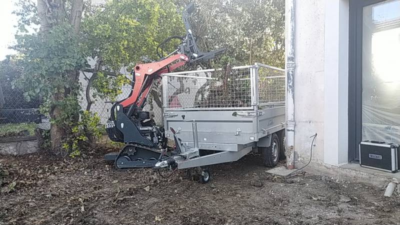 évacuation des déchets sur un terrain à Toulouse