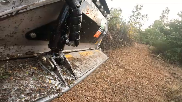 Débroussaillage forestier à Verfeil
